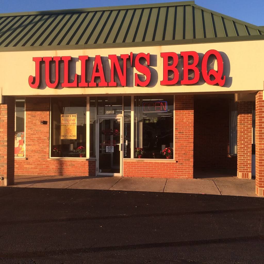 Julians BBQ & Grill | restaurant | 552 E Devon Ave, Elk Grove Village, IL 60007, USA | 8479561606 OR +1 847-956-1606