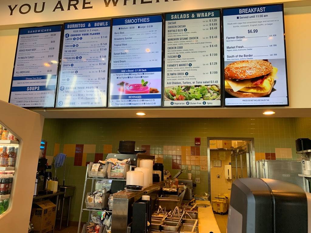 Fresh City | meal takeaway | 1 Harborside Dr, Boston, MA 02128, USA | 6175614700 OR +1 617-561-4700