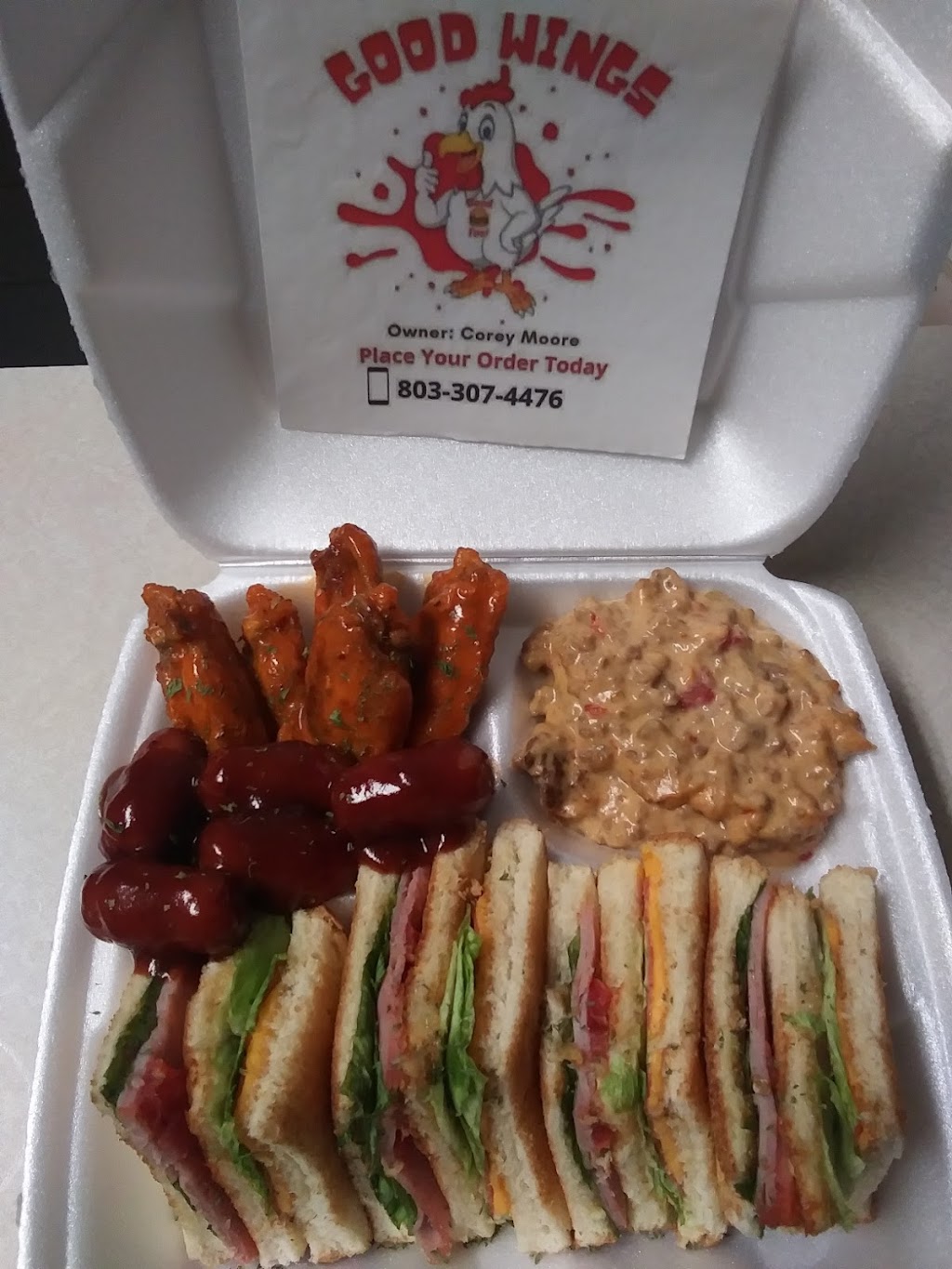 GoodWings | restaurant | 1954 jernigan trail, Sumter, SC 29150, USA | 8033074476 OR +1 803-307-4476