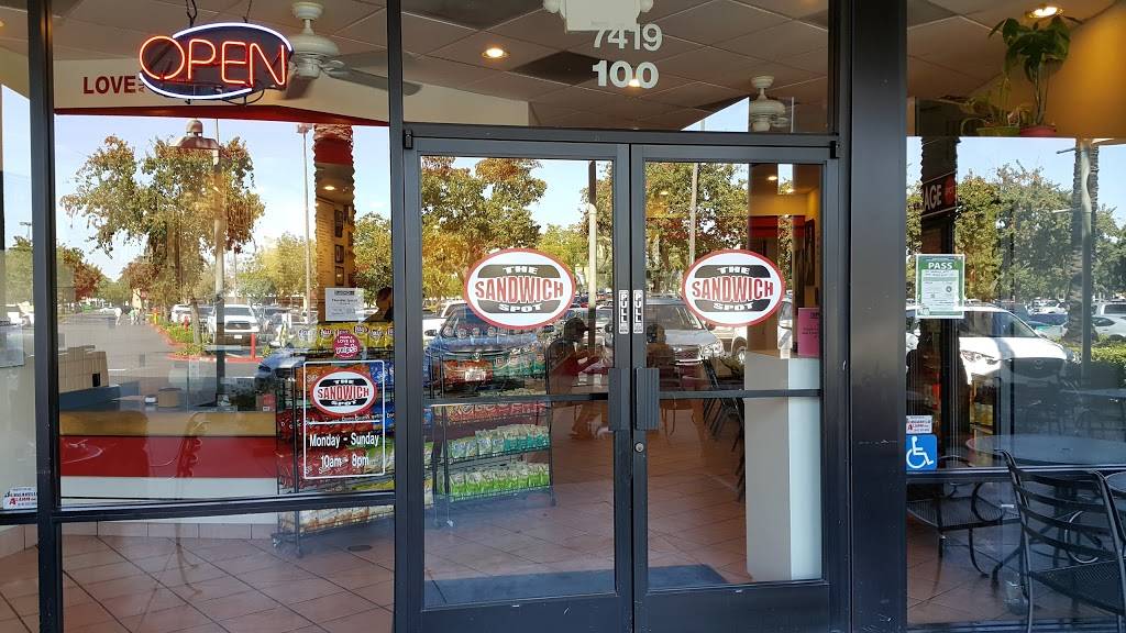 The Sandwich Spot | meal takeaway | 7419 Laguna Blvd #100, Elk Grove, CA 95758, USA | 9166833099 OR +1 916-683-3099