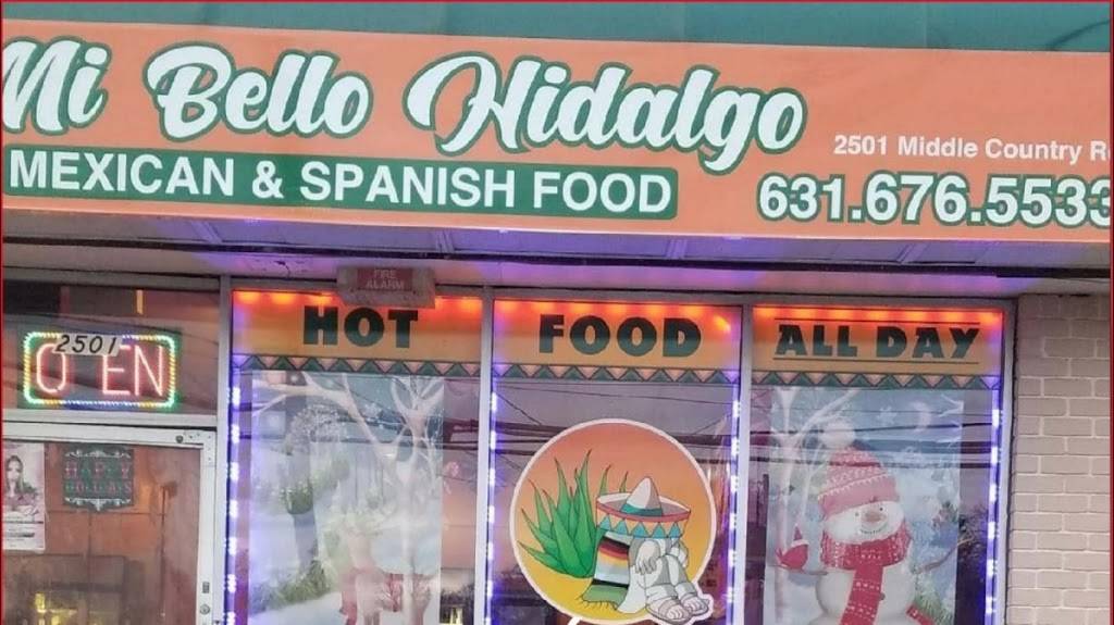 Mi Bello Hidalgo | restaurant | 2501Middle, Country Road, Centereach, NY 11720, USA | 6316765533 OR +1 631-676-5533