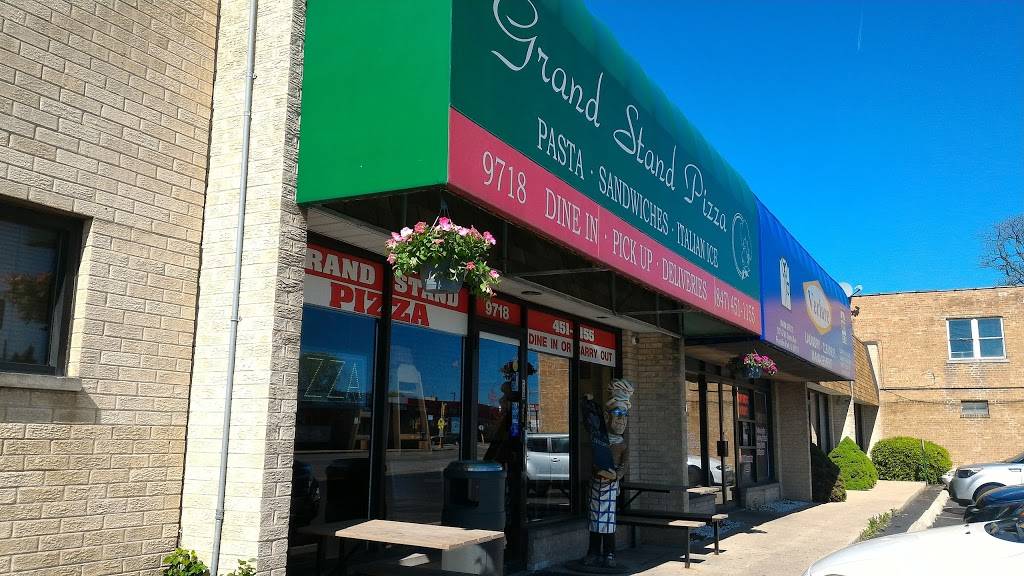 Grand Stand Pizza | meal delivery | 9718 W Grand Ave, Franklin Park, IL 60131, USA | 8474511155 OR +1 847-451-1155
