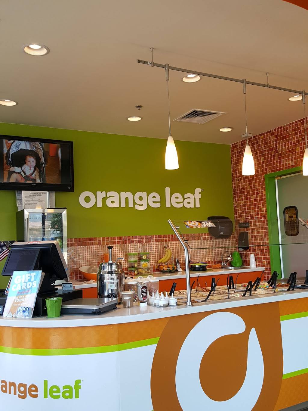 Orange Leaf | restaurant | 118 Mt Calvary Dr Suite 101, San Antonio, TX 78209, USA | 2108298899 OR +1 210-829-8899