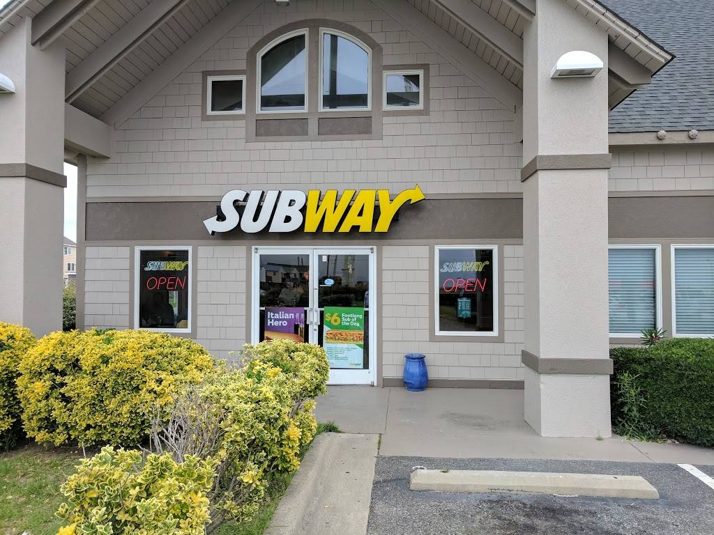 Subway Restaurants | restaurant | 106 E Finch St Ste D, Nags Head, NC 27959, USA | 2524496600 OR +1 252-449-6600