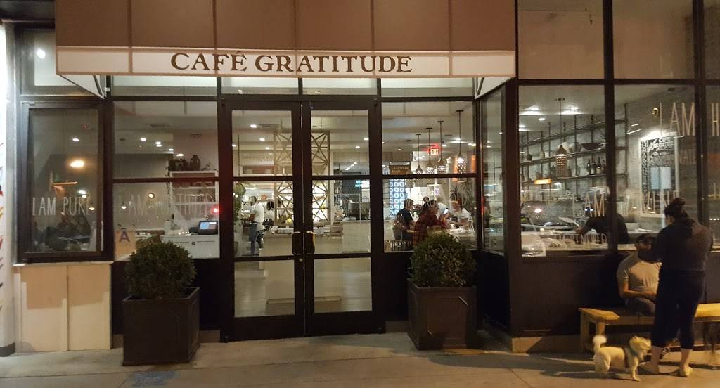 Café Gratitude | cafe | 300 S Santa Fe Ave, Los Angeles, CA 90013, USA | 2139295580 OR +1 213-929-5580