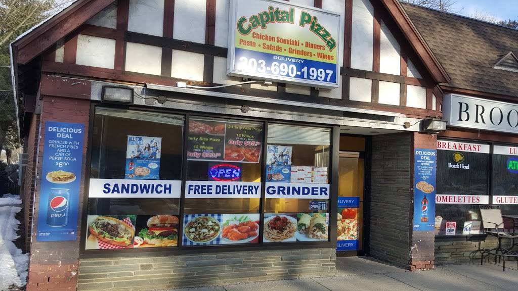 Capital Pizza | restaurant | 1528, 666 Brooklawn Ave, Bridgeport, CT 06604, USA | 2036901997 OR +1 203-690-1997