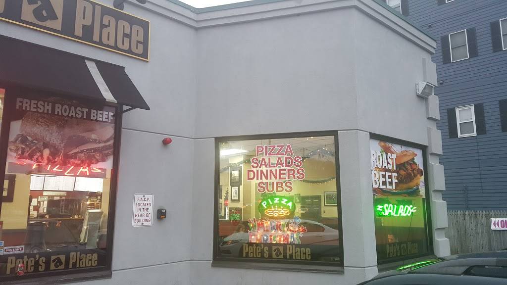 Petes A Place | restaurant | 19 Central St, Peabody, MA 01960, USA | 9789777798 OR +1 978-977-7798