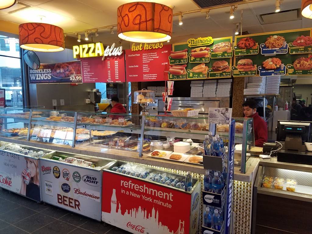 Pizza Plus | restaurant | 4 South St, New York, NY 10004, USA | 2129431800 OR +1 212-943-1800