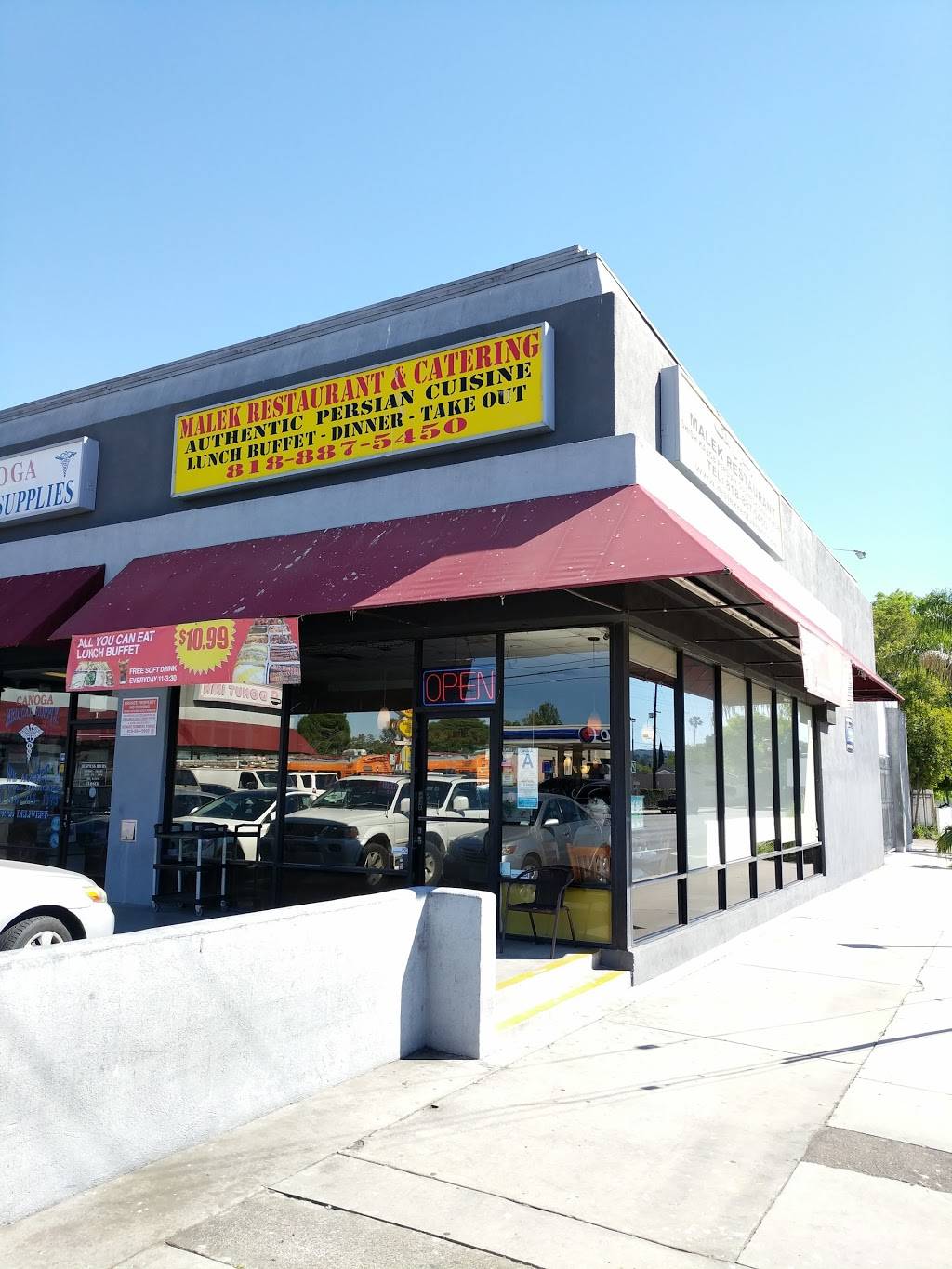 CALI Kabob Restaurant | restaurant | 20050 Vanowen St, Winnetka, CA 91306, USA | 8187031612 OR +1 818-703-1612