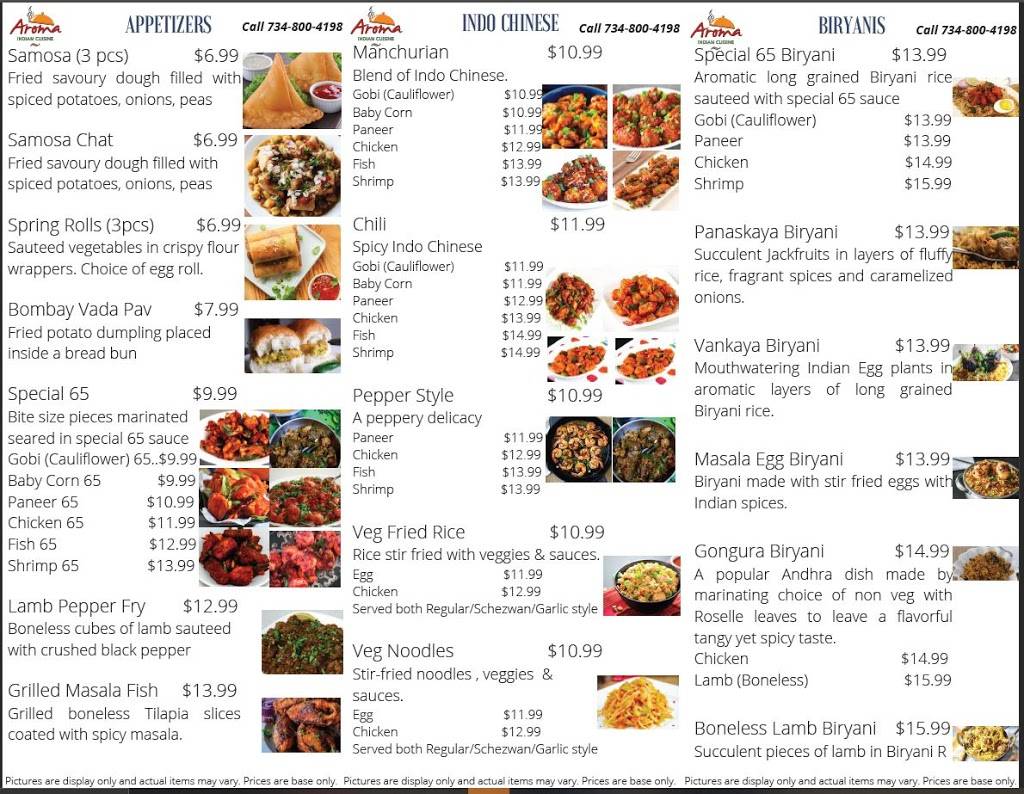 Aroma Indian Cuisine - Ann Arbor | restaurant | 221 W Liberty St, Ann Arbor, MI 48104, USA | 7348004198 OR +1 734-800-4198