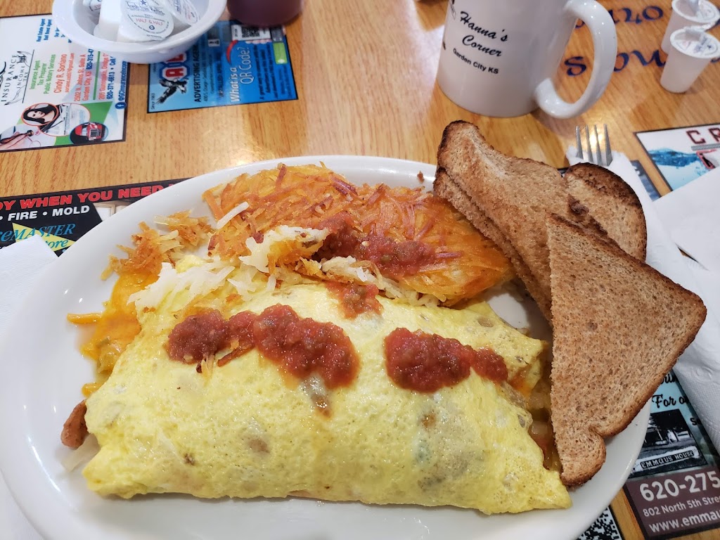 Hannas Corner | restaurant | 2605 N Taylor Ave, Garden City, KS 67846, USA | 6202768044 OR +1 620-276-8044