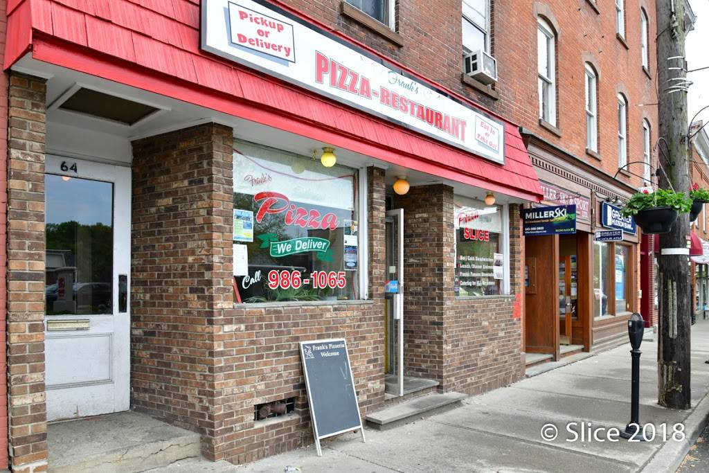 Franks Pizza | restaurant | 64 Main St, Warwick, NY 10990, USA | 8459861065 OR +1 845-986-1065
