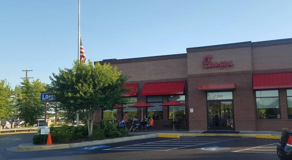 Chick-fil-A | restaurant | 350 Woodbrook Dr, Charlottesville, VA 22901, USA | 4348720187 OR +1 434-872-0187