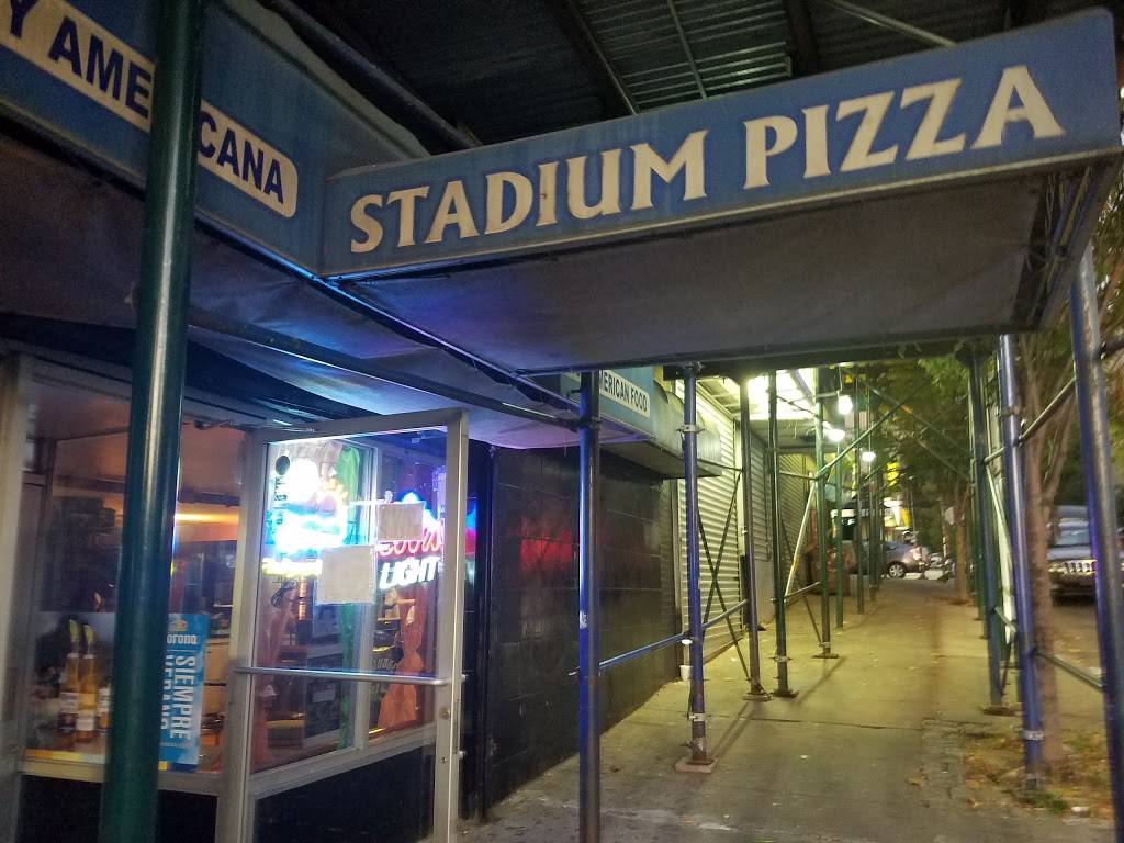 Stadium pizza | restaurant | 115 E 157th St, The Bronx, NY 10451, USA | 7182922603 OR +1 718-292-2603