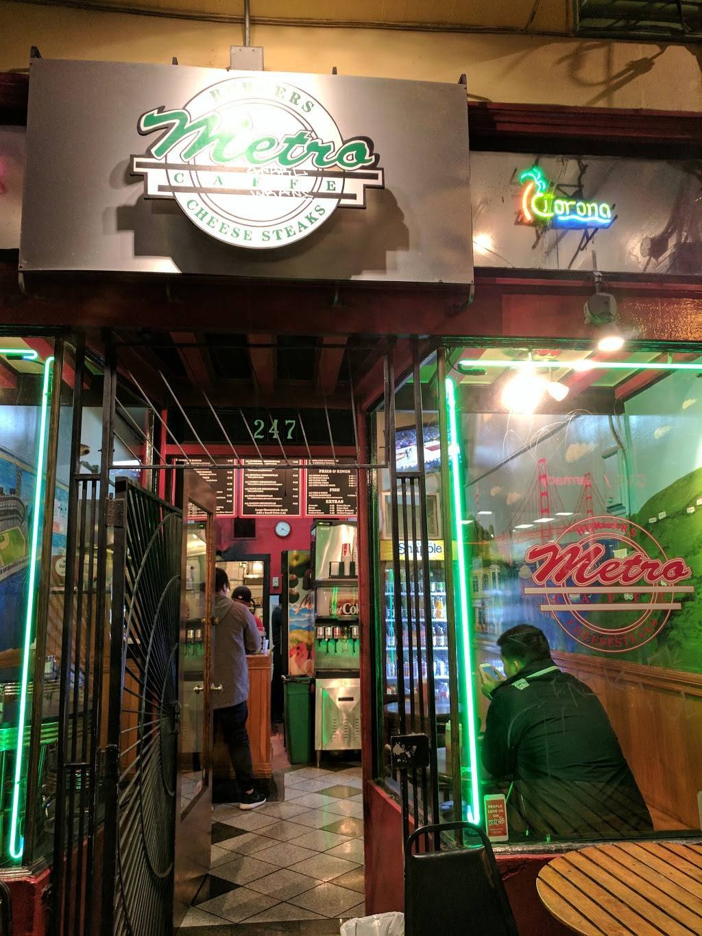 Metro Caffe | restaurant | 247 Fillmore St #3536, San Francisco, CA 94117, USA | 4156219536 OR +1 415-621-9536