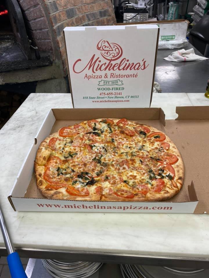 Michelinas Apizza and Ristorante | restaurant | 858 State St, New Haven, CT 06511, USA | 4756552141 OR +1 475-655-2141