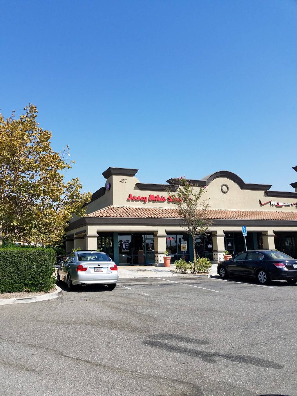 Jersey Mikes Subs | meal takeaway | 497 E Alessandro Blvd, Riverside, CA 92508, USA | 9517762494 OR +1 951-776-2494