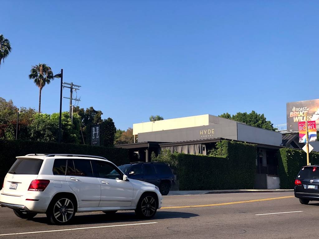 Hyde Sunset Kitchen + Cocktails | night club | 8117 Sunset Blvd, Los Angeles, CA 90046, USA | 3239401650 OR +1 323-940-1650