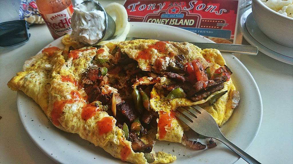 Tony and Sons Coney Island | restaurant | 5401 S Telegraph Rd, Dearborn Heights, MI 48125, USA | 3132993330 OR +1 313-299-3330
