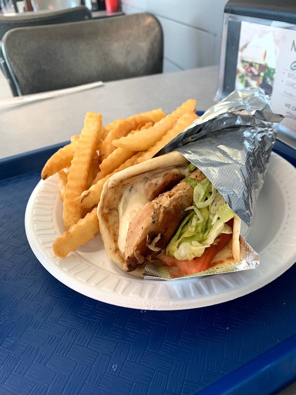 Nikos Grill | restaurant | 4948 Airport Center Pkwy # F, Charlotte, NC 28208, USA | 7043946520 OR +1 704-394-6520