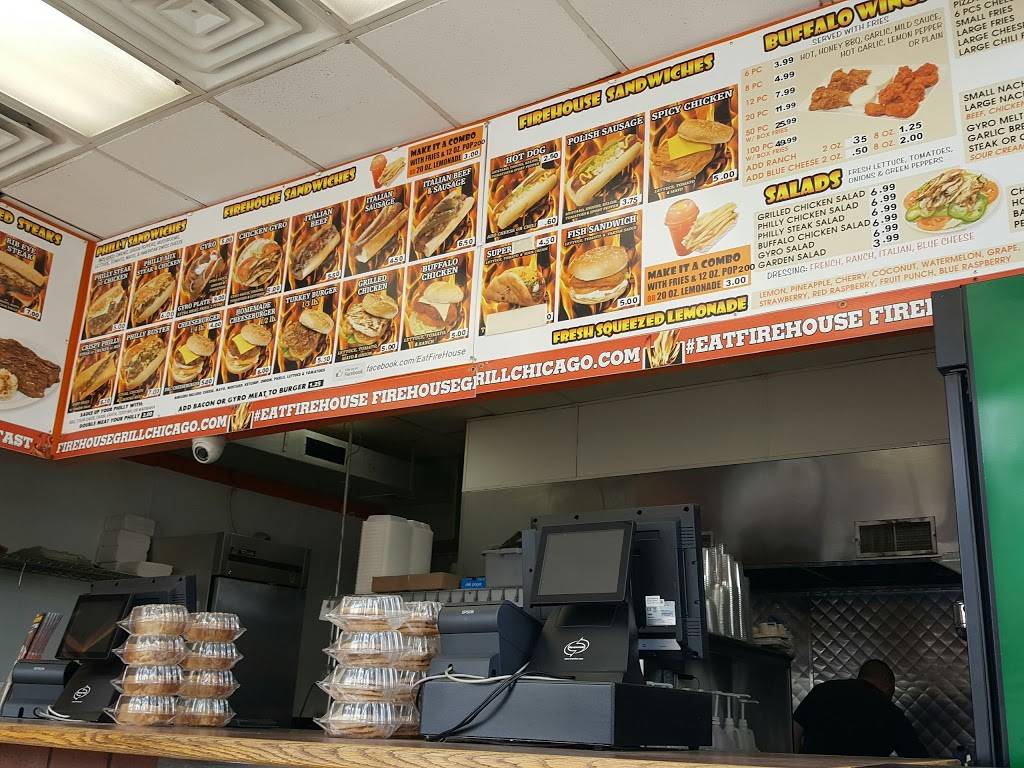 Firehouse Grill | meal takeaway | 5646 Roosevelt Rd, Chicago, IL 60644, USA | 7736260600 OR +1 773-626-0600
