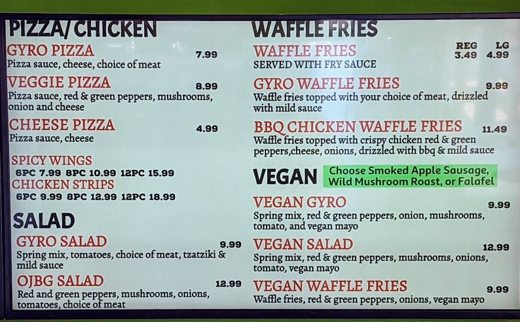 Organic Juice Bar & Gyros | restaurant | 10519 Bridgeport Way SW, Lakewood, WA 98499, USA | 2535030377 OR +1 253-503-0377