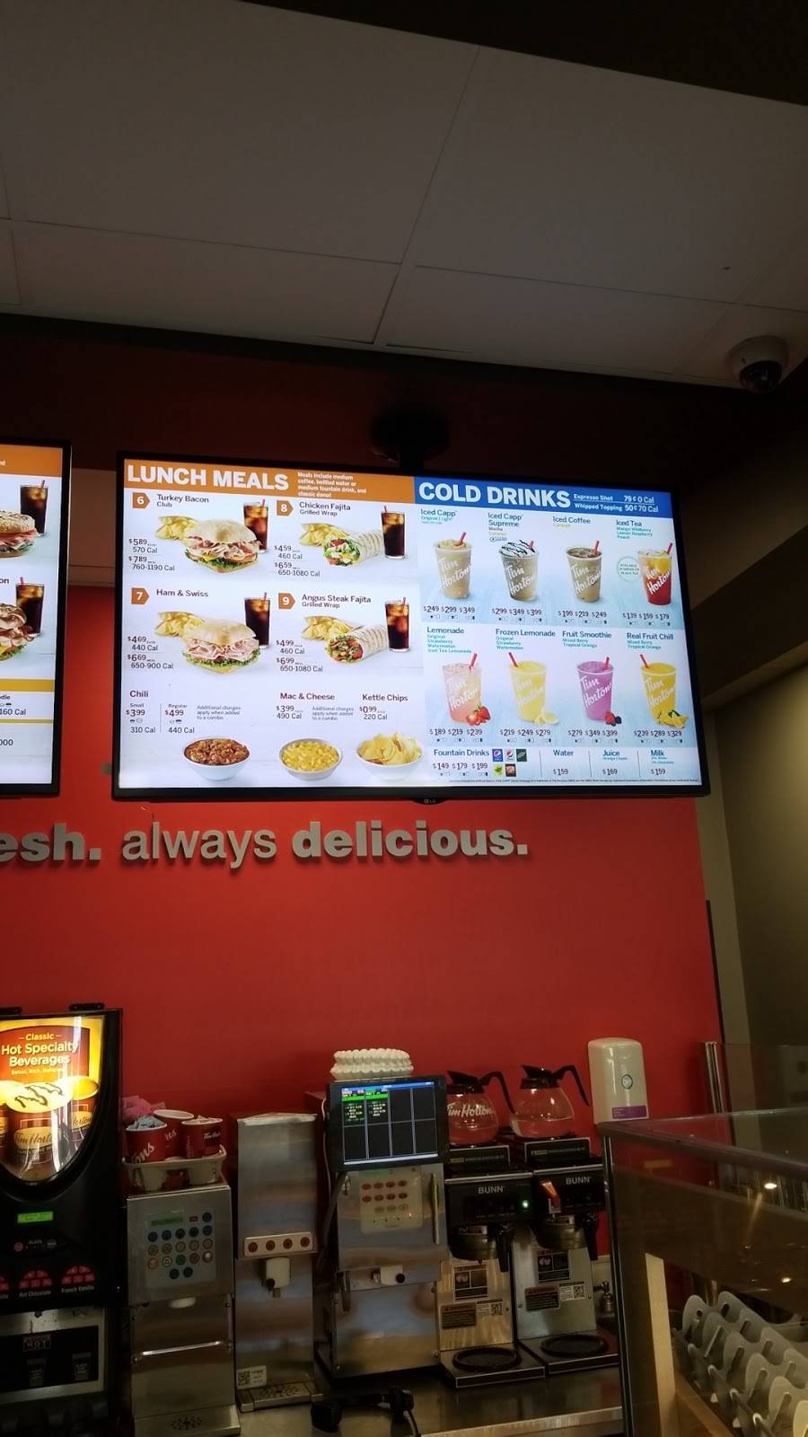 Tim Hortons | restaurant | 41276 Ford Rd, Canton, MI 48187, USA | 7349815236 OR +1 734-981-5236