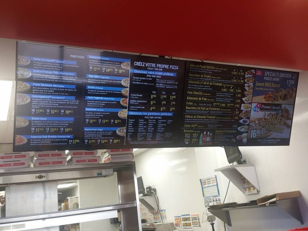 Dominos Pizza | meal delivery | 189 25e Av 25e Avenue, Saint-Eustache, QC J7P 2V1, Canada | 4504729999 OR +1 450-472-9999