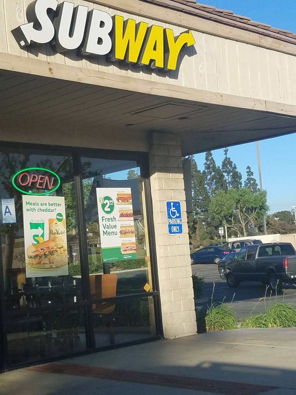 Subway | restaurant | 17039 Valley Blvd Unit D, Vineyard Valley Shopping Center, Fontana, CA 92335, USA | 9093558744 OR +1 909-355-8744