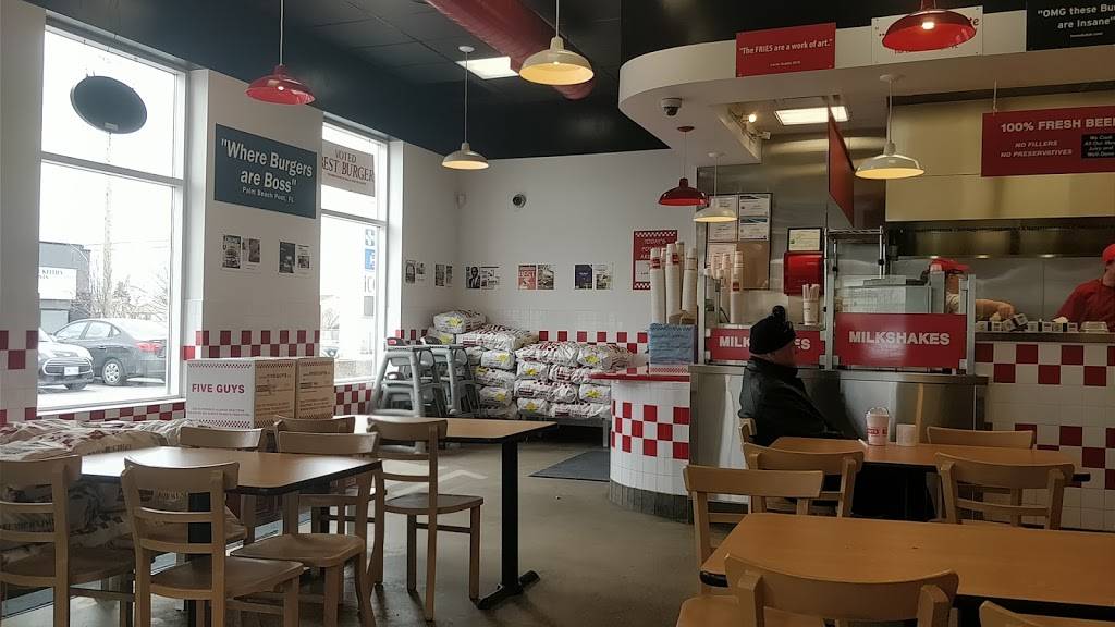 Five Guys | meal takeaway | 1181 Greenbank Rd, Nepean, ON K2J 4Y6, Canada | 6138230093 OR +1 613-823-0093
