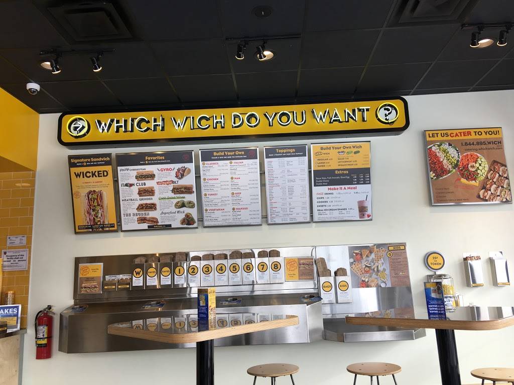 Which Wich Superior Sandwiches | restaurant | 8350 E 96th St, Fishers, IN 46037, USA | 3172880018 OR +1 317-288-0018