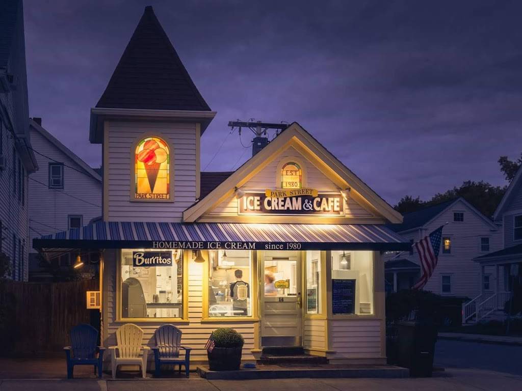 Park St. Ice Cream Shoppe & Cafe | restaurant | 14 Park St, Natick, MA 01760, USA | 5086558113 OR +1 508-655-8113