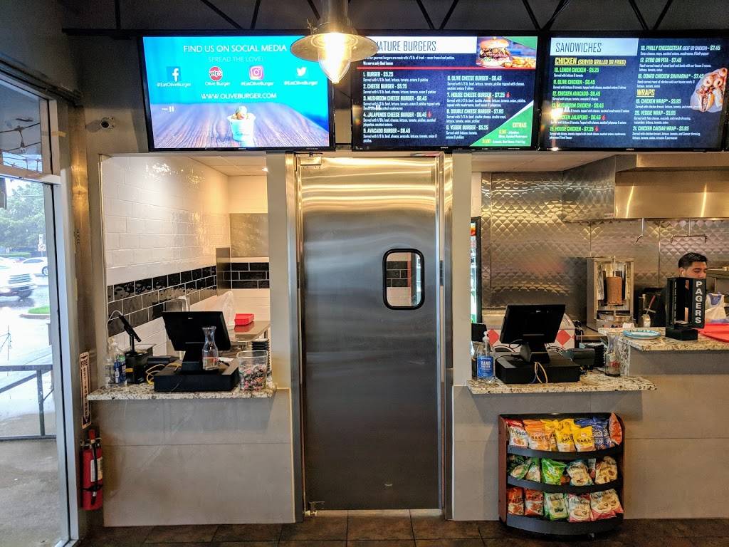 Olive Burger Richardson | restaurant | 451 W Arapaho Rd #100, Richardson, TX 75080, USA | 9722315842 OR +1 972-231-5842