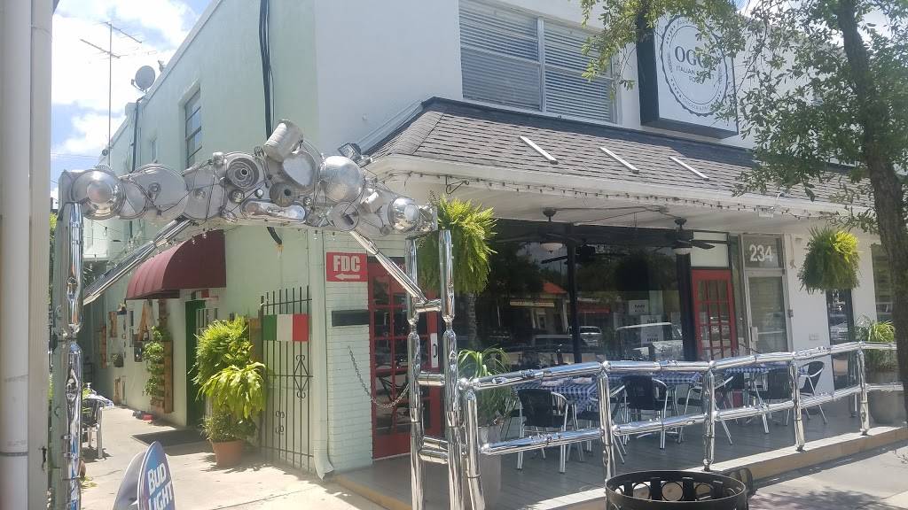 Oggi Italian | restaurant | 236 E Davis Blvd, Tampa, FL 33606, USA | 8132527778 OR +1 813-252-7778