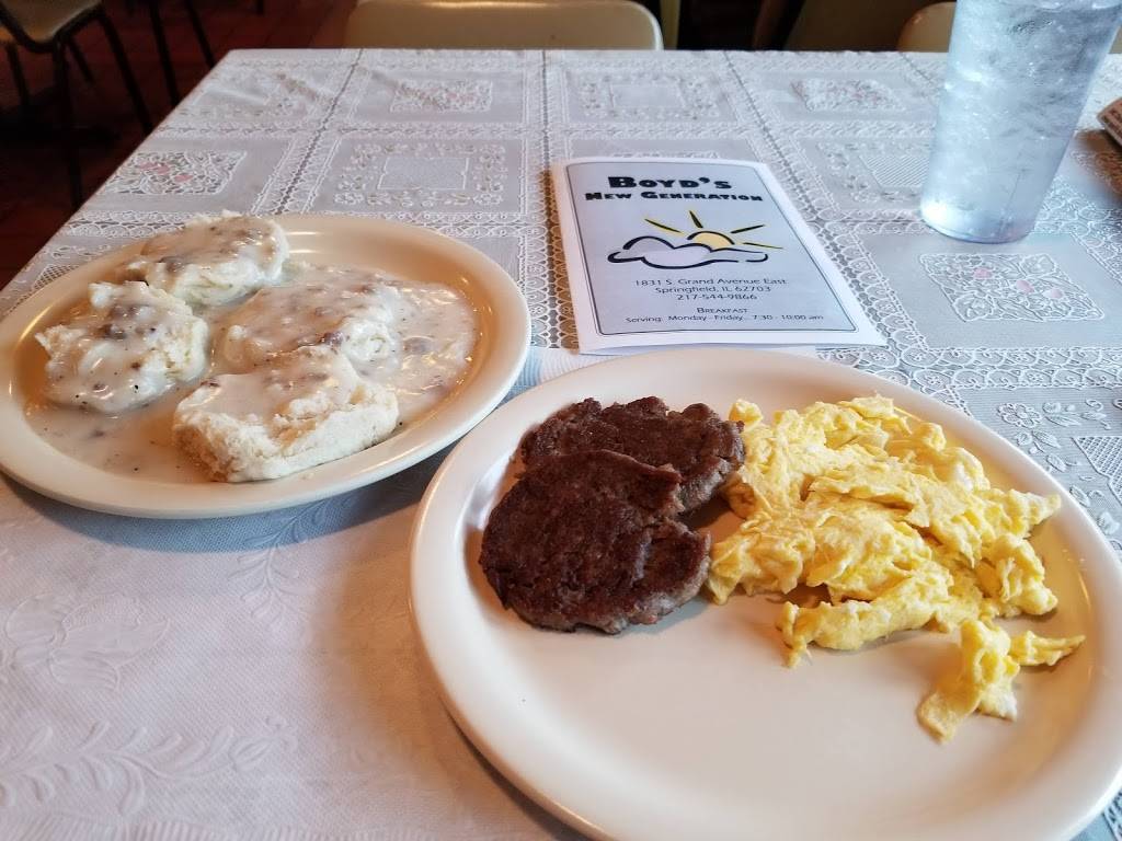 Boyds New Generation | restaurant | 1831 S Grand Ave E, Springfield, IL 62703, USA | 2175449866 OR +1 217-544-9866