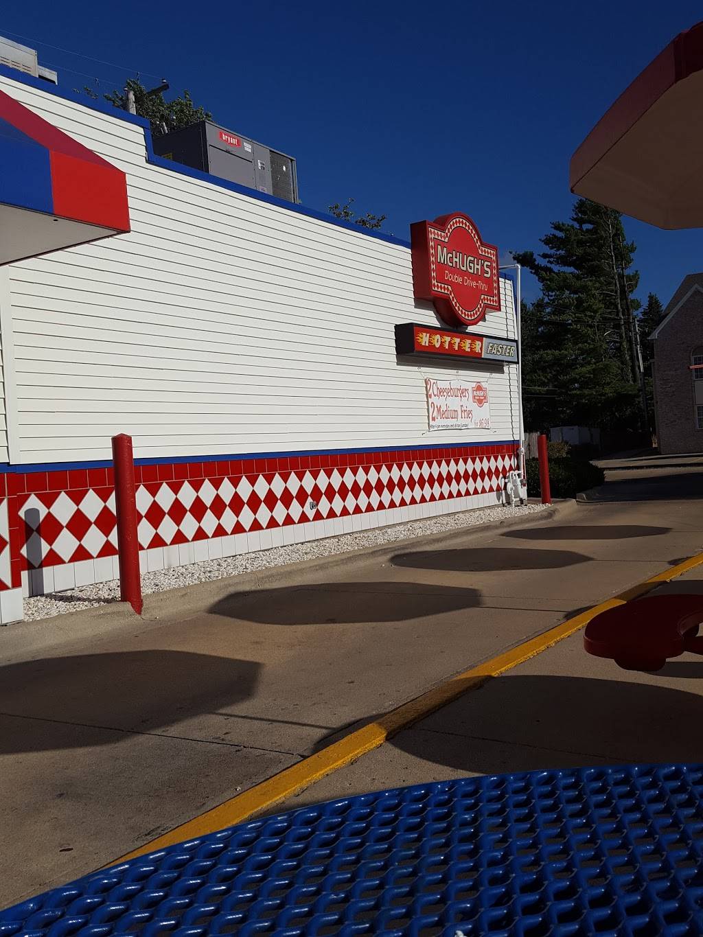 Mc Hughs Double Drive Thru | restaurant | 4 Lincoln Ave, Charleston, IL 61920, USA | 2173451071 OR +1 217-345-1071