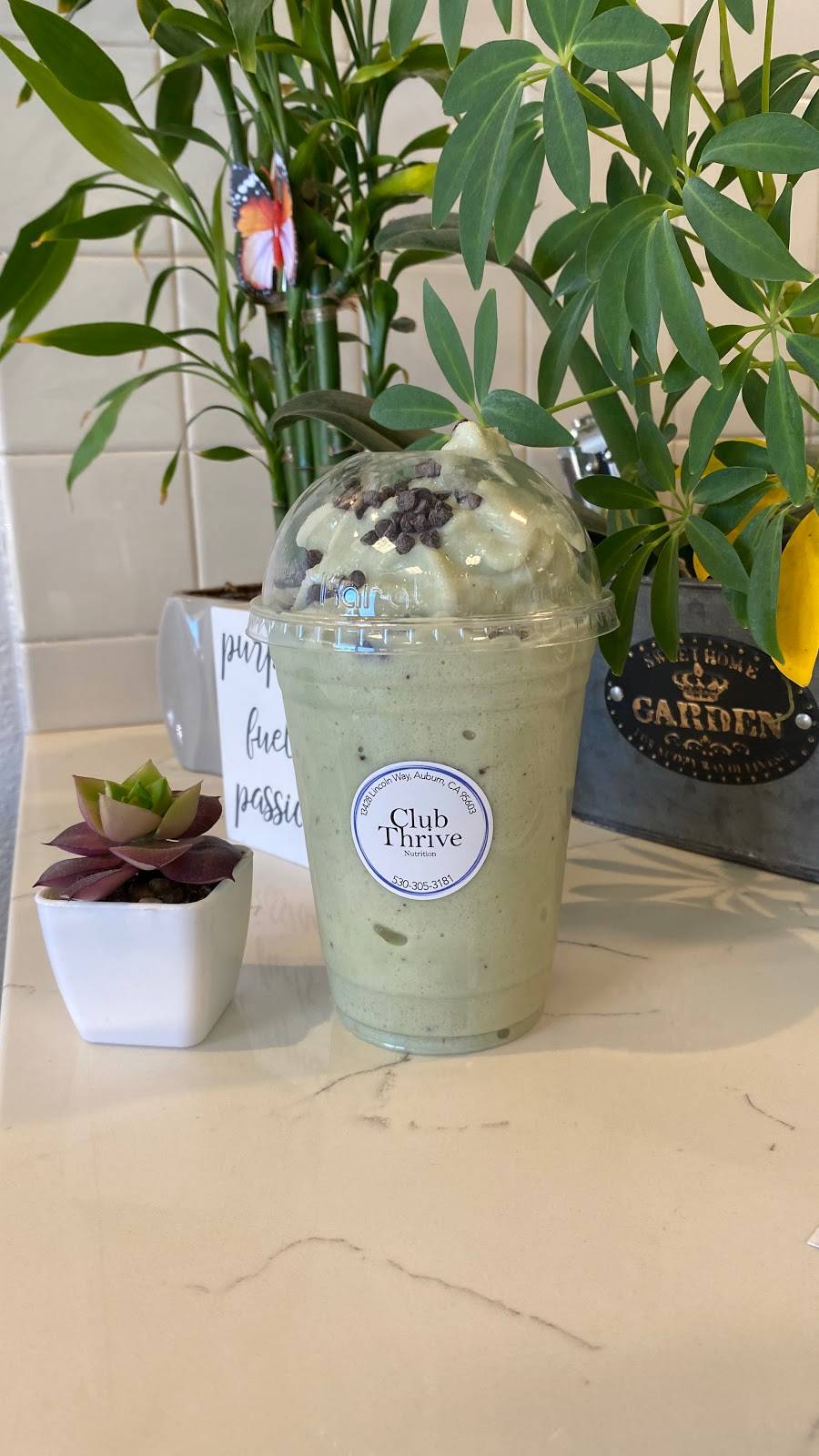 Club Thrive | restaurant | 13428 Lincoln Way, Auburn, CA 95603, USA | 5303053181 OR +1 530-305-3181