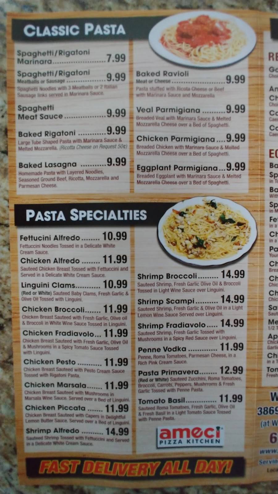 Ameci Pizza Kitchen | restaurant | 3869 W Rancho Vista Blvd, Palmdale, CA 93551, USA | 6617183011 OR +1 661-718-3011