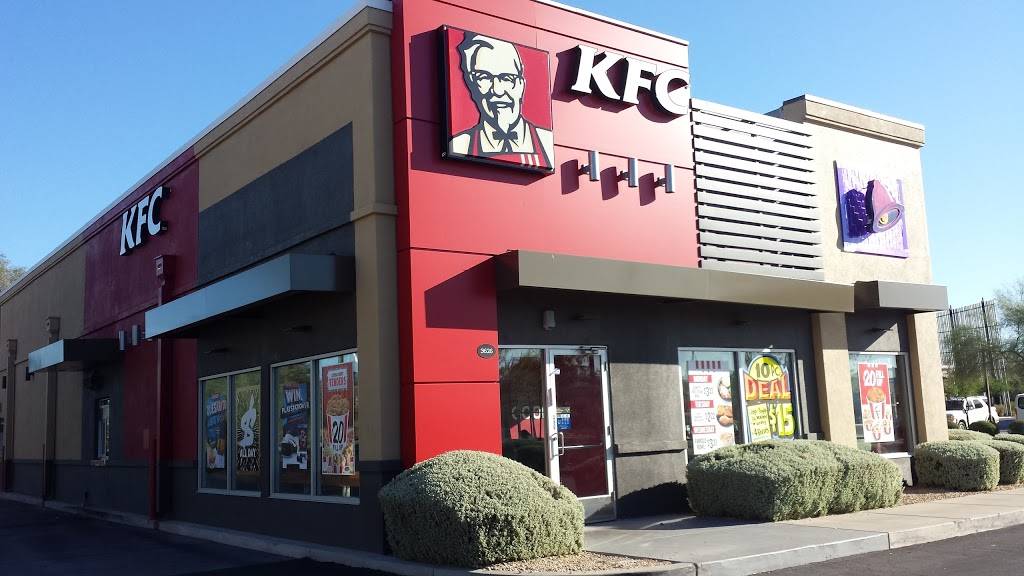 KFC | restaurant | 3626 W Pinnacle Peak Rd, Glendale, AZ 85310, USA | 6238690936 OR +1 623-869-0936