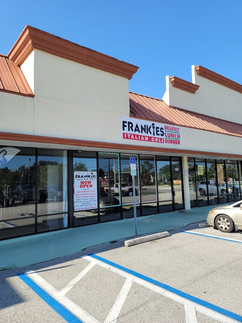 Frankies Italian Deli | restaurant | 2595 W New Haven Ave, West Melbourne, FL 32904, USA | 3214309834 OR +1 321-430-9834