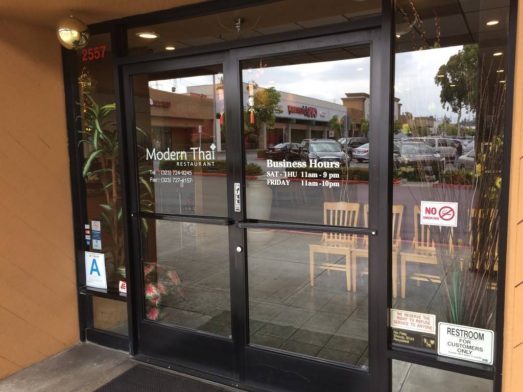 Modern Thai Restaurant | restaurant | 1806, 2557 Via Campo, Montebello, CA 90640, USA | 3237249245 OR +1 323-724-9245