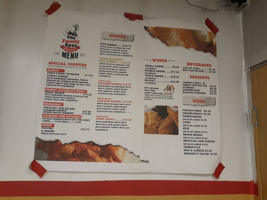 The Family Spot | restaurant | 151 Grider St, Buffalo, NY 14215, USA | 7164643517 OR +1 716-464-3517