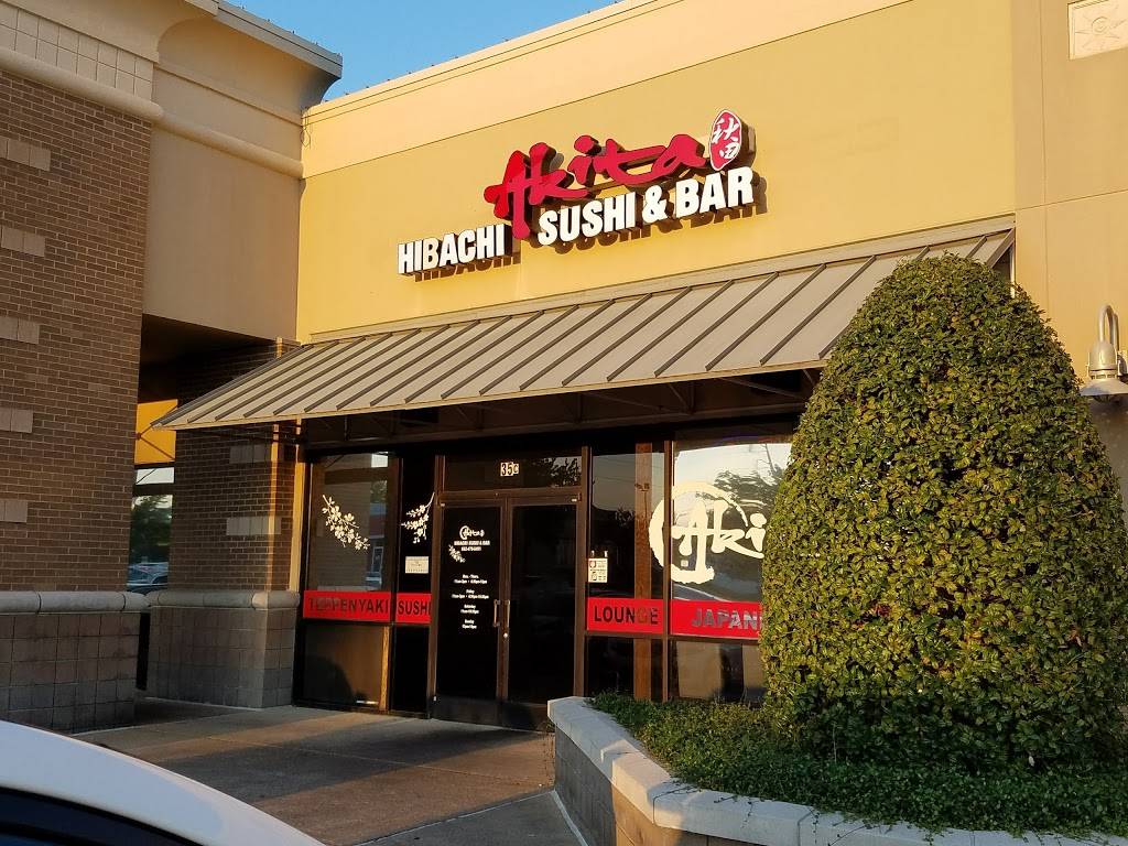 Akita Sushi & Hibachi Steakhouse | restaurant | 35 Goodman Rd W, Southaven, MS 38671, USA | 6624706491 OR +1 662-470-6491