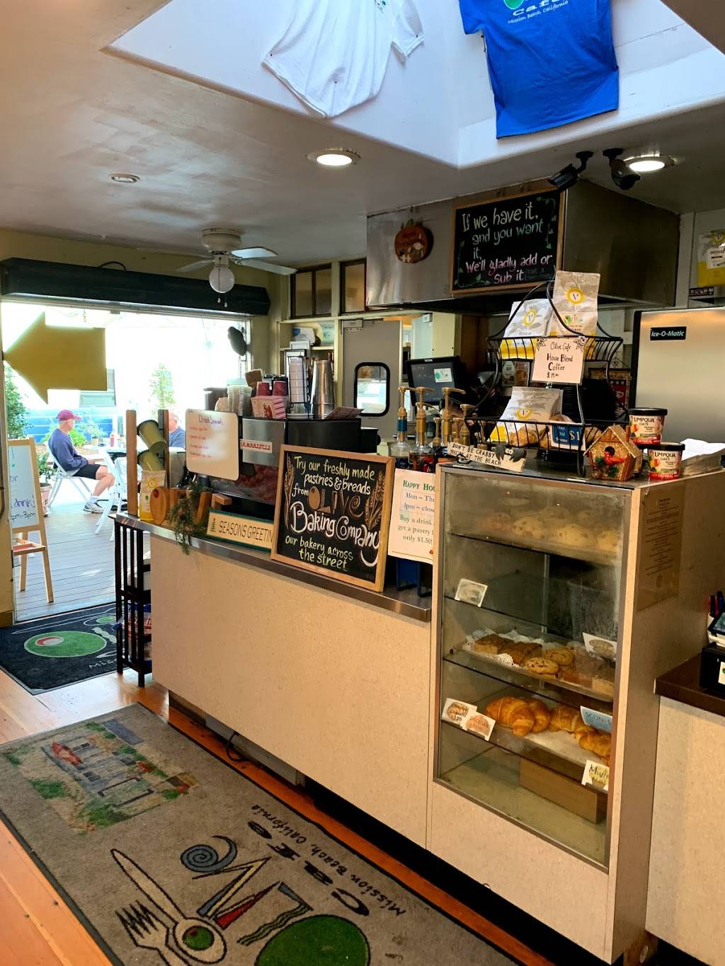 Olive Cafe | cafe | 805 Santa Clara Pl, San Diego, CA 92109, USA | 8584881224 OR +1 858-488-1224