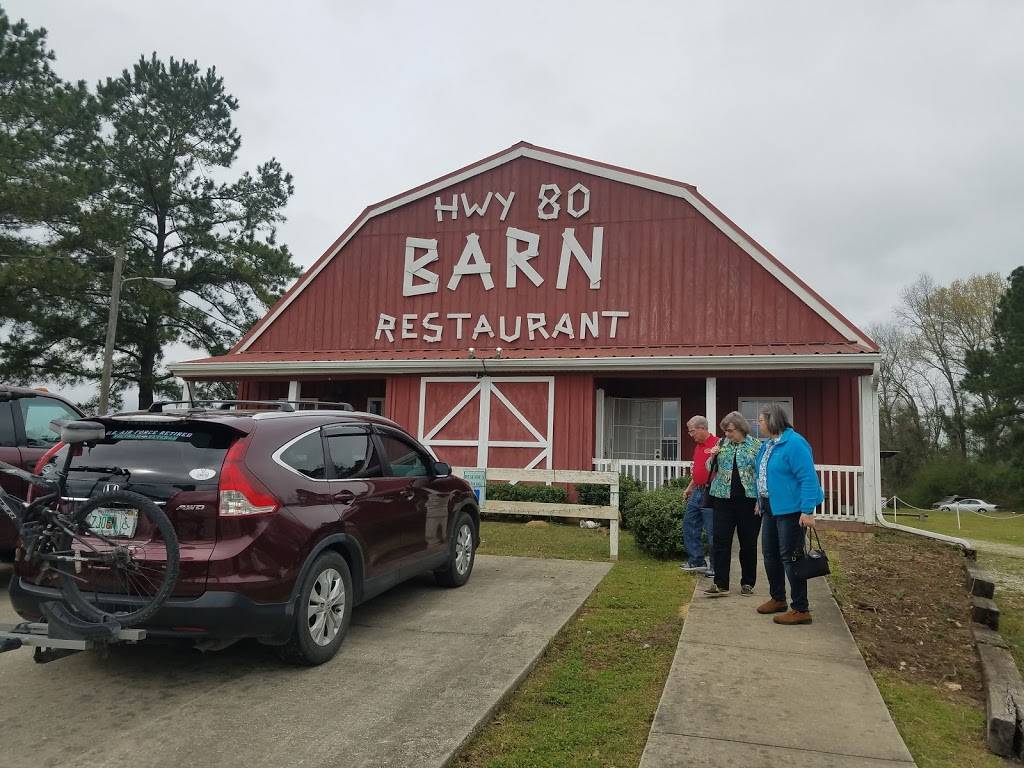 Highway 80 Barn Restaurant | restaurant | 80 Highway South South, Opelika, AL 36804, USA | 3347455217 OR +1 334-745-5217