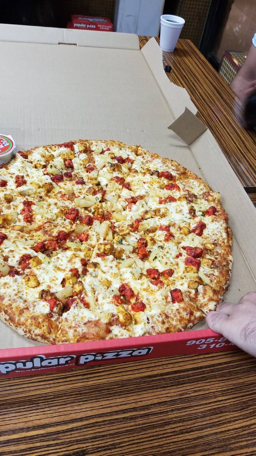 Popular Pizza | restaurant | 499 Ray Lawson Blvd, Brampton, ON L6Y 4E6, Canada | 9058744242 OR +1 905-874-4242