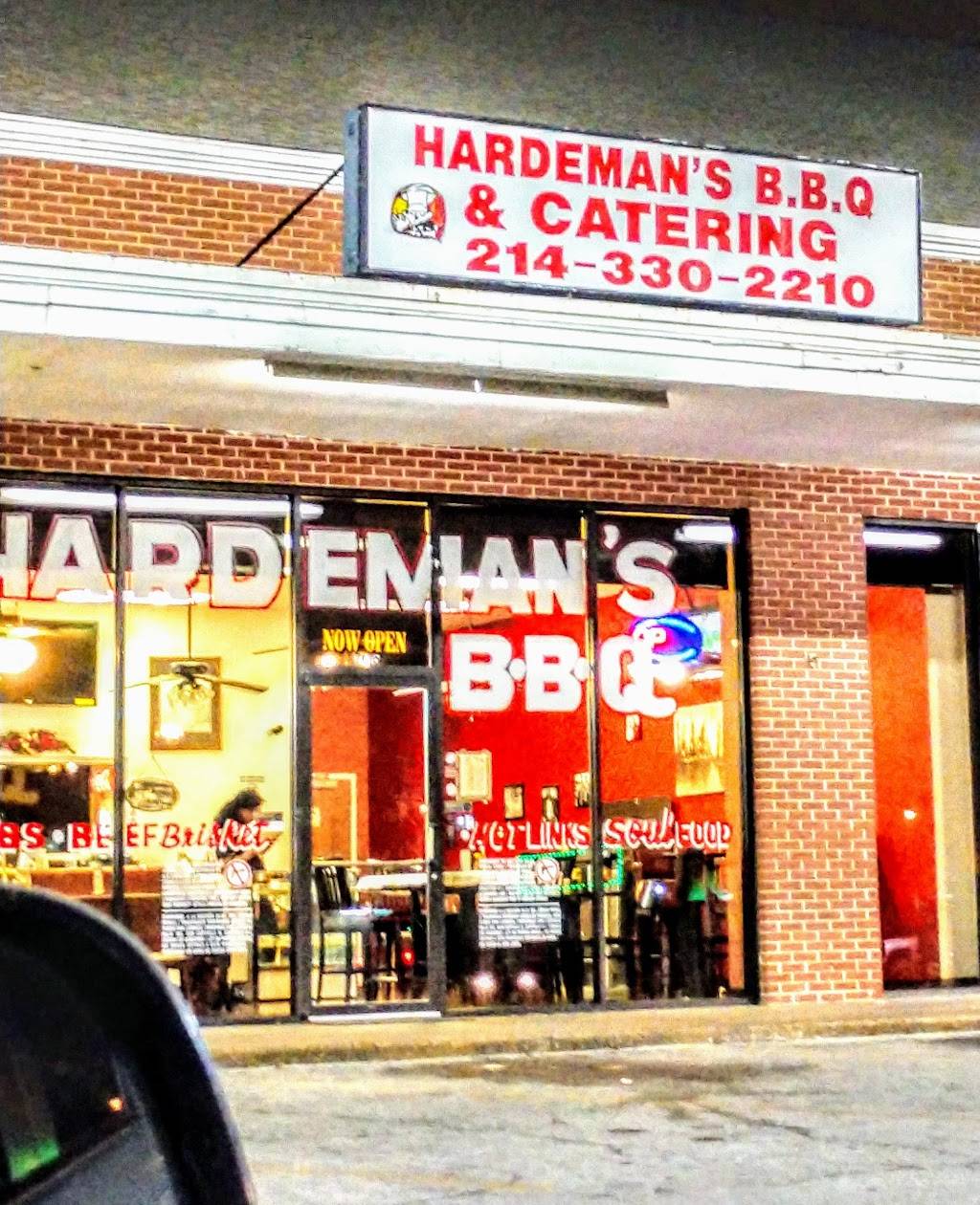 Hardemans BBQ | restaurant | 2425 W Kiest Blvd, Dallas, TX 75233, USA | 2143302210 OR +1 214-330-2210