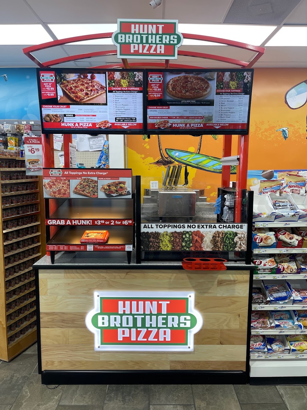 Hunt Brother Pizza | meal takeaway | 8910 Seawall Blvd, Galveston, TX 77554, USA | 4095395160 OR +1 409-539-5160