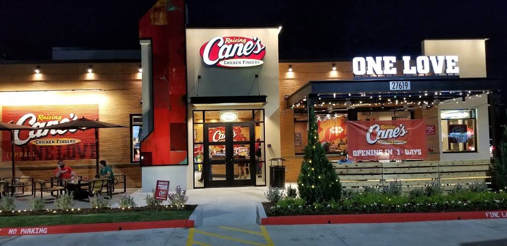 Raising Canes Chicken Fingers | meal takeaway | 27619 Tomball Pkwy, Tomball, TX 77375, USA | 2815169473 OR +1 281-516-9473