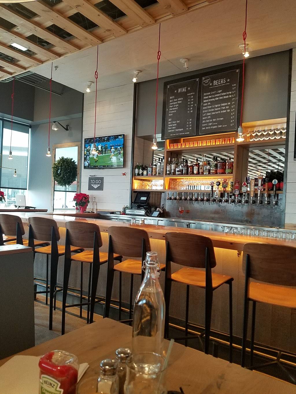 Next Door American Eatery | restaurant | 10155 E 29th Dr Suite 160, Denver, CO 80238, USA | 7209304366 OR +1 720-930-4366